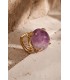 Anillo Amatista Circle Wire