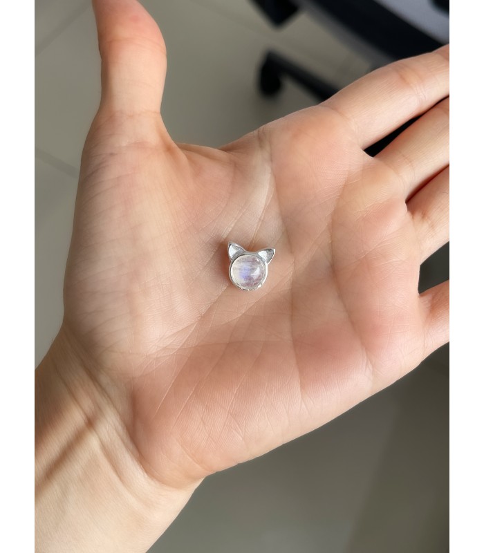 Dije Piedra Luna Gatito
