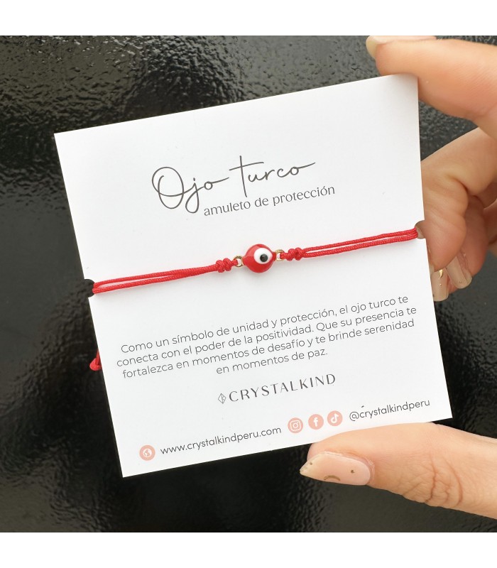 Pulsera de Hilo con Ojo Turco