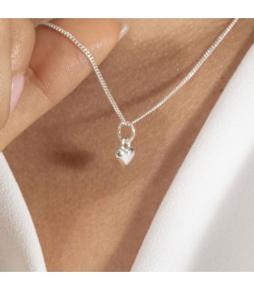 Dije de Corazón de Plata