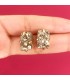 Aretes de Pirita Druzy