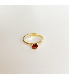 ANILLO MOM  HEART ENCHAPADO