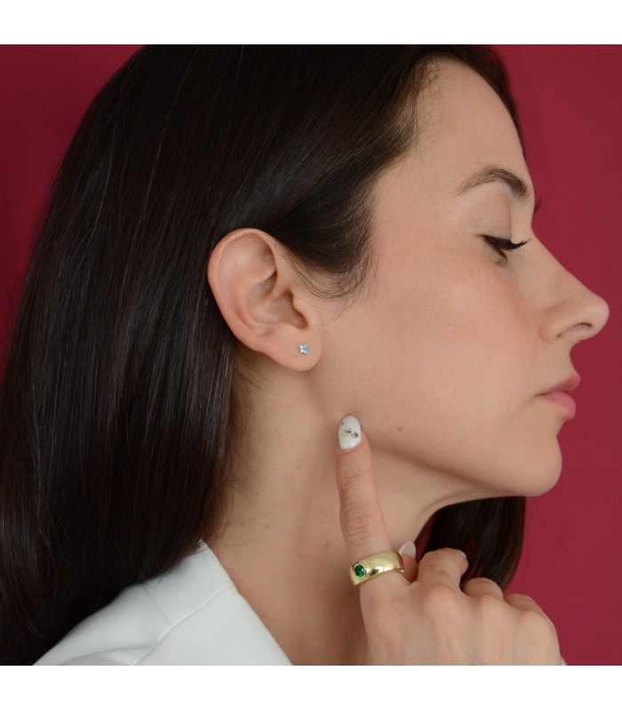 Aretes Star Topaz