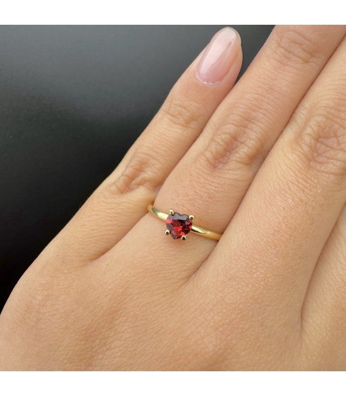 ANILLO MOM  HEART ENCHAPADO
