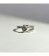 Anillo Infinity rings Plata