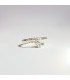 Anillo PiedraLuna Infinity trenzado