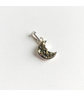 Dije Petite de Pirita Plata