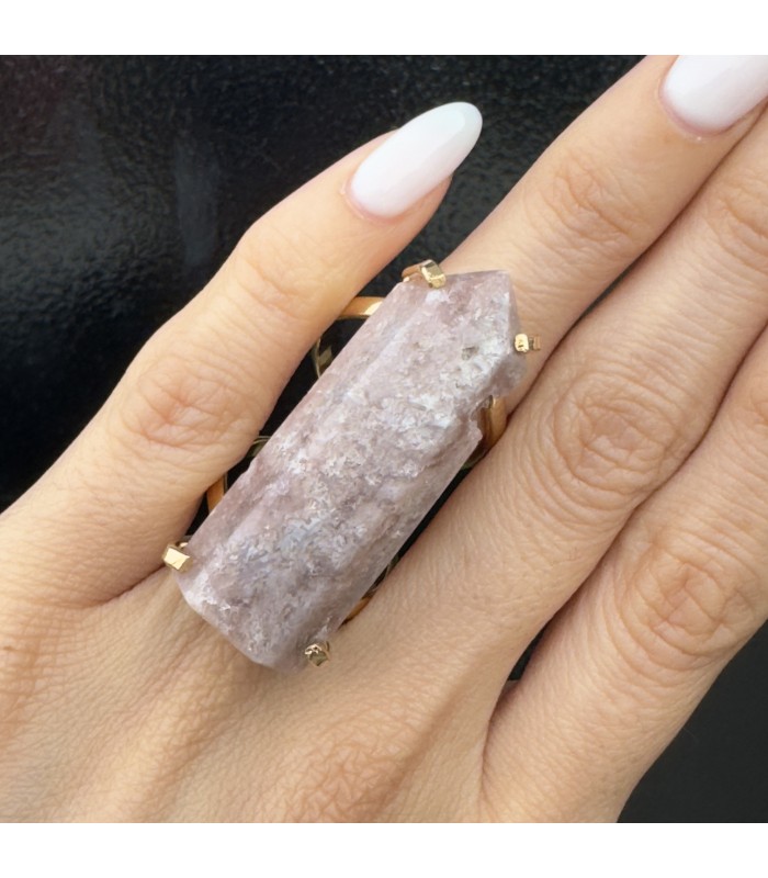 Anillo Amatista Rosa