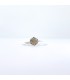 Anillo Infinity hexagonal Plata