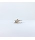 Anillo square doble labradorita
