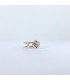 Anillo square doble labradorita