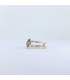 Anillo square doble labradorita