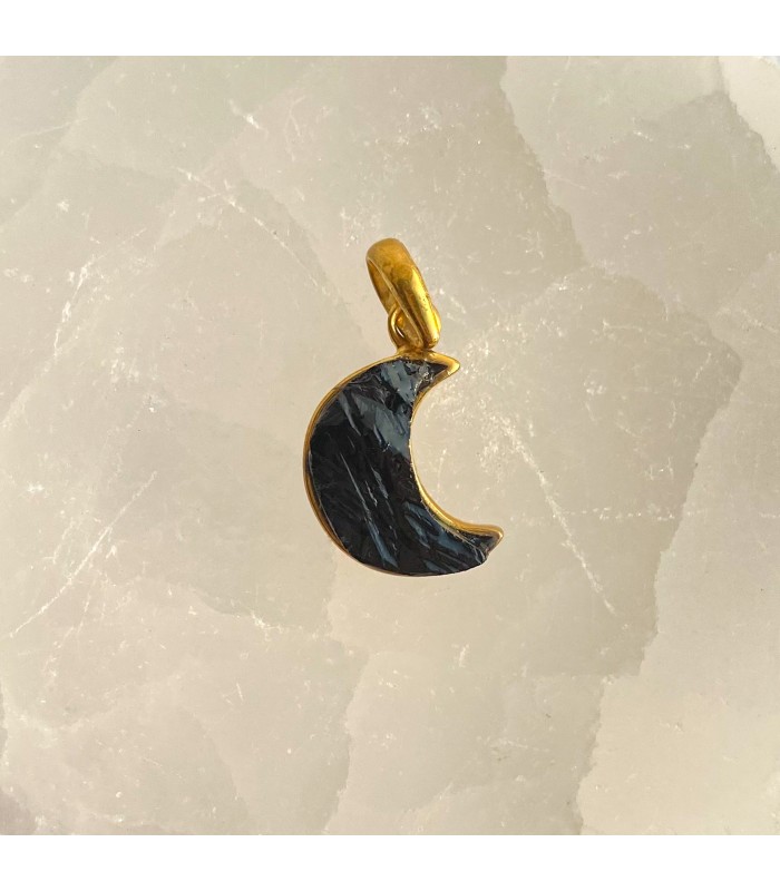 DIJE DE TURMALINA PETITE ENCHAPADO