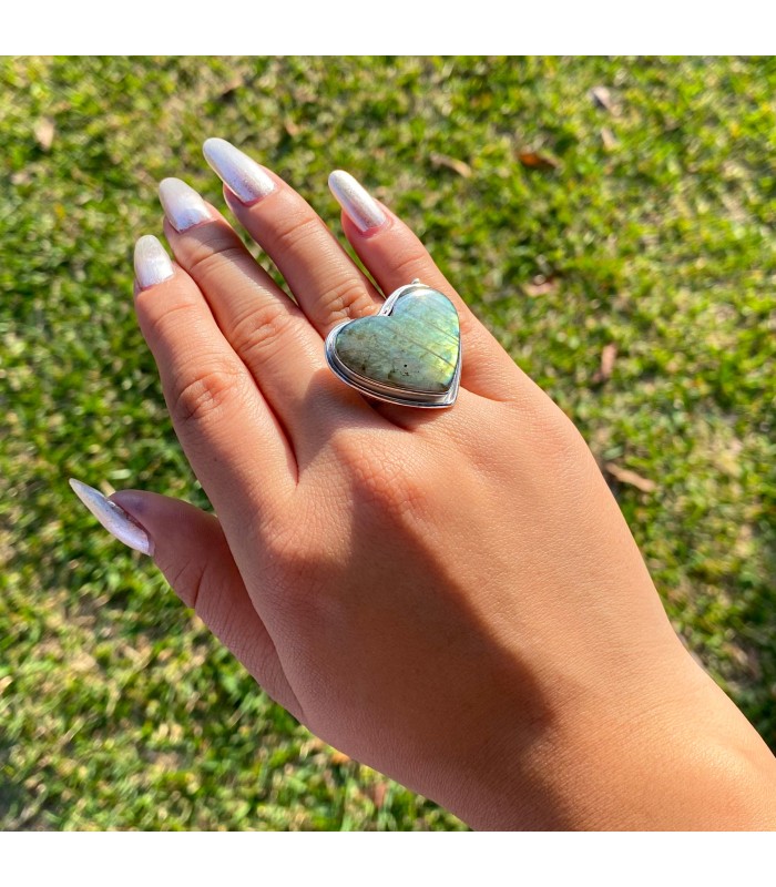 Anillo Labradorita grande Colección Imperial