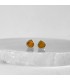Arete Ojo de Tigre forma de gota