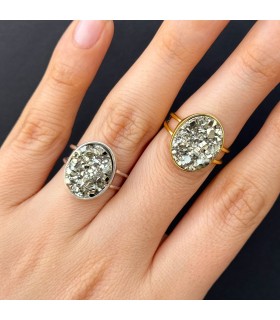 Anillo Pirita Double Wire