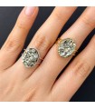 Anillo Pirita Double Wire