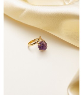 Anillo Amatista Druzy Single